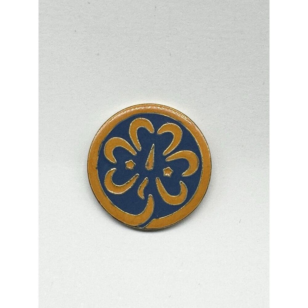 World Association Girl‎ Scouts Enamel Lapel Pin